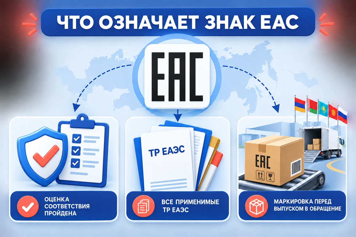 Что означает знак EAC на товарах